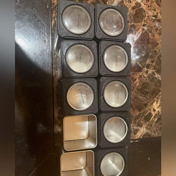 SET OF Magnetized Jars for Spices or Beads Etc! - Picture 1 of 16